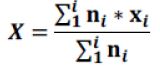 formula for scoring