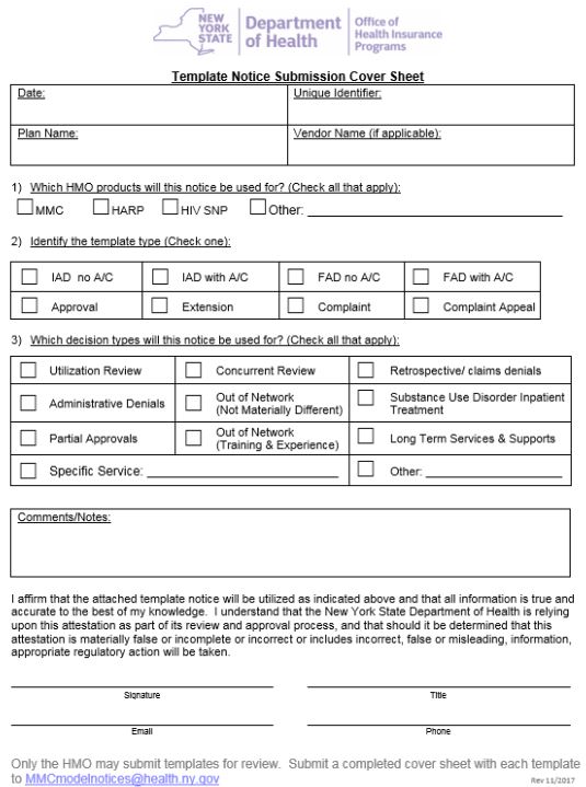 Standard MMCO Complaint Process