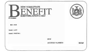 Benefit Card