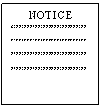 Notice