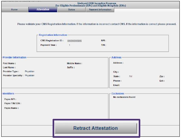 Attestation Form