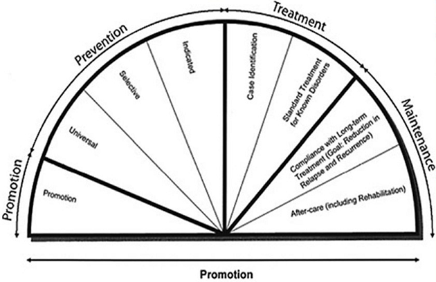 Institute of Medicine (IOM) Mental Health Intervention Spectrum